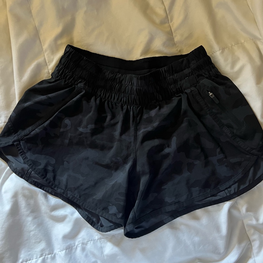 SOLD - Lululemon Camo Shorts 8